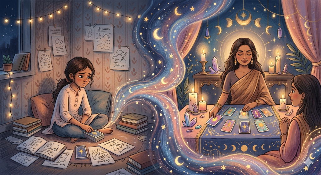 Becoming a expert tarot reader from a beginner.